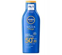 Nivea Sun Protection & Care Waterproof Sun Lotion SPF 50, 48h Moisture with Vitamin E, 200 ml, Pack of 6
