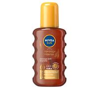Nivea Sun Protective Oil Spray SPF 6 - 200ml with Carotene Extract / Vitamin E