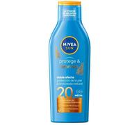 Nivea Sun Protects & Tans Solar Milk 200 ml SPF 20