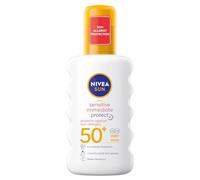 NIVEA SUN Sensitive Allergy Immediate Protect Spray SPF 50+ (200ml), Sun Cream for Sensitive Skin, Sun Protection Factor 50+, Water-Resistant Sunscreen Spray