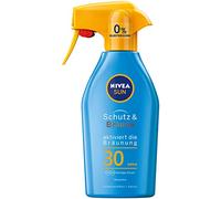NIVEA SUN Spray Sun Protection Factor 30 Trigger Spray Bottle Protection and Tan 300ml