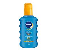NIVEA Sun Spray with Tanning Activation, SPF 20, 200 ml Spray Bottle, Protection & Tan