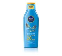 NIVEA Sun Summer Complexion Sun Lotion SPF 20 (200 ml), Sun Protection for Long-Lasting Tan without Self-Tan, Sun Cream with Carotene Extract and Vitamin E
