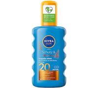 Nivea Sun Sun Spray, Sun Protection Factor 20, Spray Bottle, Protection and Tan, 200 Ml