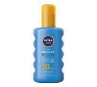 NIVEA SUN Protect & Bronze Sun Activator Spray SPF 20 (1 x 200ml), Sunscreen Oil with UVA/UVB Protection for a Naturally Tanned Tan, Sunscreen Tanning