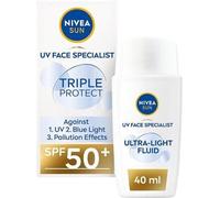 Nivea Sun Triple Protect light moisturising cream for tanning SPF 50+ 40 ml