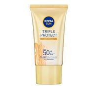 Nivea Sun Triple Protect Anti Wrinkle SPF50+ P Ultralight Formula, Blue Light Protection, UVA/UVB Protection, Anti-Pollution, 40ml