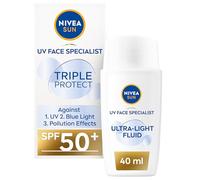 Nivea Sun Triple Protect light moisturising cream for tanning SPF 50+ 40 ml