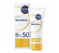 NIVEA SUN UV Face Soothing Sensitive Sun Cream SPF50 40ml