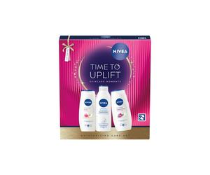 Nivea Time To Uplift Gift Set | 3-Piece Full-Sized Body Care Trio