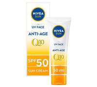 NIVEA UV Face Q10 SPF 50 Sun Cream 50ml | Anti-Age & Anti-Pigment Formula
