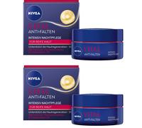 NIVEA Vital Anti-Wrinkle Night Cream Intensive Face Care 50ml (Pack Of 2)