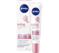 NIVEA Vital Radiant Complexion 3-in-1 Beauty Serum for Mature Skin, Intensive Moisturising Serum for Reducing Pigment and Age Spots, Face Care with Firming Effect (40 ml)