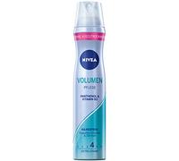 NIVEA Volume & Hold Styling Spray, Strengthening Hair Spray with UV Protection, Panthenol & Vitamin B3, Hair Lacquer for Visibly More Volume & 24-Hour Hold (Hold Level 4), Vegan Care Spray without