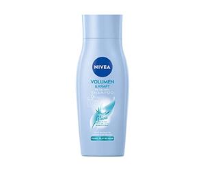 NIVEA Volume Wonder Strengthening Shampoo, 50 ml, Silicone-Free, Volume & Shine, Fine Hair, 3D Volume Effect