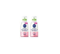 NIVEA Waterproof Eye Make Up Remover Radiance 125ml (Pack of 2)