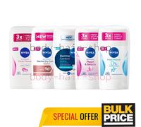 Nivea Men Derma Dry Control Stick Deodorant 96H Sweat Odor Max Protection 5-Pack