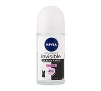 'Nivea Women's Deodorant Roll-On Invisible for Black & White Original Anti Perspirant - Pack of 6 x 50 ml