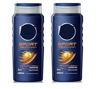 Niveaa Men Sport 3 in 1 Shower Gel 400ml (2 Pack) | NIGHT FURY