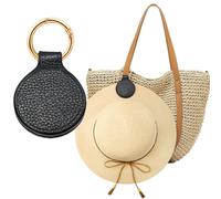 Niveaya Hat Clip for Travel Magnetic Hat Clip Storage Travel Hat Hooks Vacation Beach Cruise Essentials Accessory Black