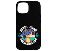Nivel Papá Desbloqueado Regalo Padres Gamer Case for iPhone 15