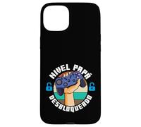 Nivel Papá Desbloqueado Regalo Padres Gamer Case for iPhone 15 Plus