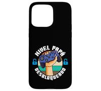 Nivel Papá Desbloqueado Regalo Padres Gamer Case for iPhone 15 Pro Max