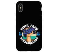 Nivel Papá Desbloqueado Regalo Padres Gamer Case for iPhone X/XS
