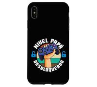 Nivel Papá Desbloqueado Regalo Padres Gamer Case for iPhone XS Max