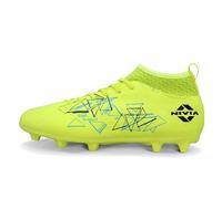 Nivia Carbonite 7.0 pro Football Studs for Men, PVC Synthetic Leather Upper, High Shear Strength TPU Sole, Knitted Collar Rib