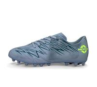 Nivia Encounter Mg 11 Men's Football Boots, Synthetic Leather Upper, Lightweight Insole, High Shear Resistant TPU Outsole, Ideal for Hard Surfaces, Comfort Grey, 4 UK