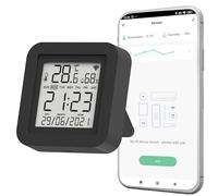 NIVIAN Universal WiFi IR Remote Control with Temperature and Humidity Sensor - Smart Remote Control by App Tuya, Compatible with Alexa and Google Home, Home Automation Smart Home
