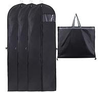 Niviy Dress Bag Covers Long 60 x 180 cm, Garment Cover with Handle & Pocket