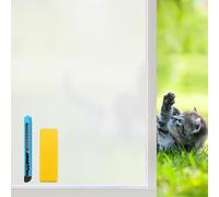 Niviy Window Film Privacy, Frosted Privacy Film for Glass Windows - Self Adhesive Static Cling Frosting films Tint Stickers for Home Bathroom Office 90x200cm