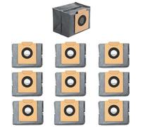 NIVMOWN 10 PACK Replacement Dust Bags Compatible with Eufy Clean X8 Pro/Eufy X10 Pro Omni Self-Empty Station Vacuum Bag, 4-Layer Replcement Bags Spare Parts Accessory