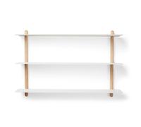 Nivo Shelf A Light Oak/ White