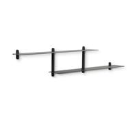 Gejst Nivo shelf H large Black oiled ash-black