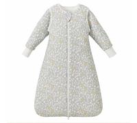 Nivolltha 3.5 TOG Super Soft Baby Sleeping Bag with Detachable Long Sleeves, 100% Cotton Thick Winter Sleeping Bag 3-6 Months, Graphic
