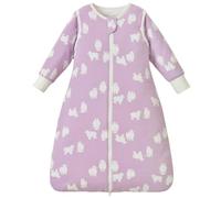 Nivolltha Baby Sleeping Bag 2.5 TOG Cotton Lamb L | 100% Cotton detachable sleeves baby sleeping bag, gentle on baby's skin with winter warmth and cozy sleep comfort for 18-36M