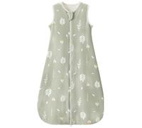 Nivolltha Super Soft 1 TOG Baby Sleeping Bag, 100% Cotton Spring & Autumn Sleeping Bag 3-6 Months for Infant Toddler, Newborn Essentials, Foliage