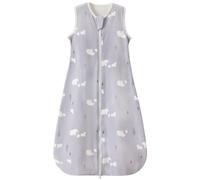 Nivolltha Super Soft 1 TOG Baby Sleeping Bag, 100% Cotton Spring & Autumn Sleeping Bag 3-6 Months for Infant Toddler, Newborn Essentials, Bear