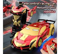 NIVOR Transformers Remote Control Transform Car RC Car & Robot for Age 3-12 in Red NIVOR Red