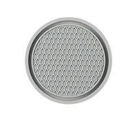 NIVQH Car Coaster Cup Holder For Mitsubishi Lancer Evolution IX 2005-2007,Shockproof Insulation Silicone Non-Slip Durable Drink Mat Accessories Interior Decor,B/Grey