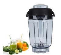 Nivvity Blender Cup, Transparent Food Blender Container with Blade Lid Replacement Accessories Fit for Vitamix Container 32oz