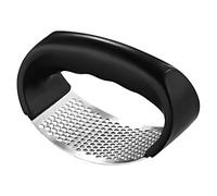 Niwieoi Garlic Press, Stainless Steel, Mixed Colors, 2.95 x 1.77 Inches, 150 Grams, Dishwasher Safe