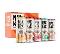 Nix & Kix Assorted Sparkling Soft Drink, Low Calorie, 250 ml (12-Pack)