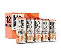 Nix & Kix | Blood Orange & Turmeric | 100% Natural Premium Sparkling Soft Drink With Cayenne | Low Calorie & Vegan Friendly | No Added Sugar Or Sweeteners | 250ml x 12 Pack