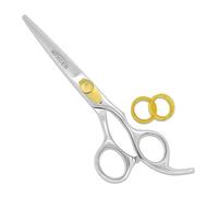 Nixcer 6.5" Professional Hair Cutting Scissors - Sharp Convex Edge Blade, Stainless Steel Shears with Fine Adjustment for Precision Cutting - Ideal for Men, Women & Babies