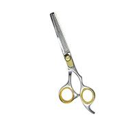 Nixcer Hair Thinning Scissors -Sharp Teeth CNC Blade with Fine Adjustment - 420C J2 Japanese Steel Professional Thinners for Men, Women (Silver, 6.5")