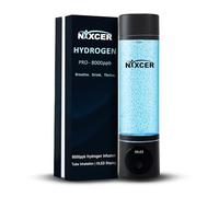 Nixcer Hydrogen Pro Water Bottle 8000PPB H2 SPE/PEM OLED Black